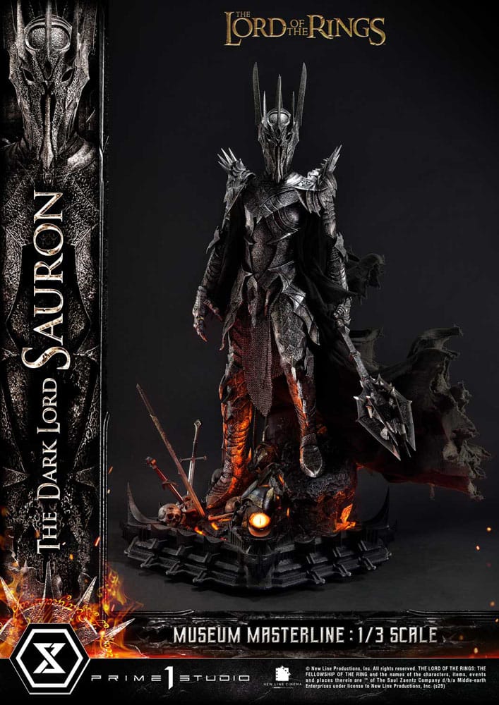 Herr der Ringe Museum Masterline Series Statue 1/3 The Dark Lord Sauron 117 cm