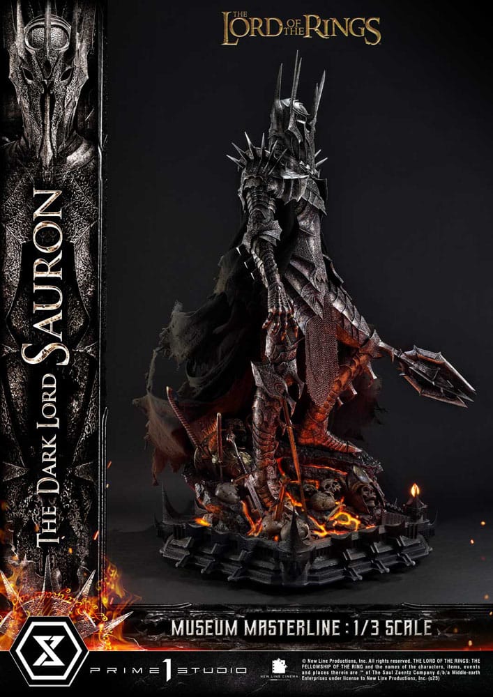 Herr der Ringe Museum Masterline Series Statue 1/3 The Dark Lord Sauron 117 cm