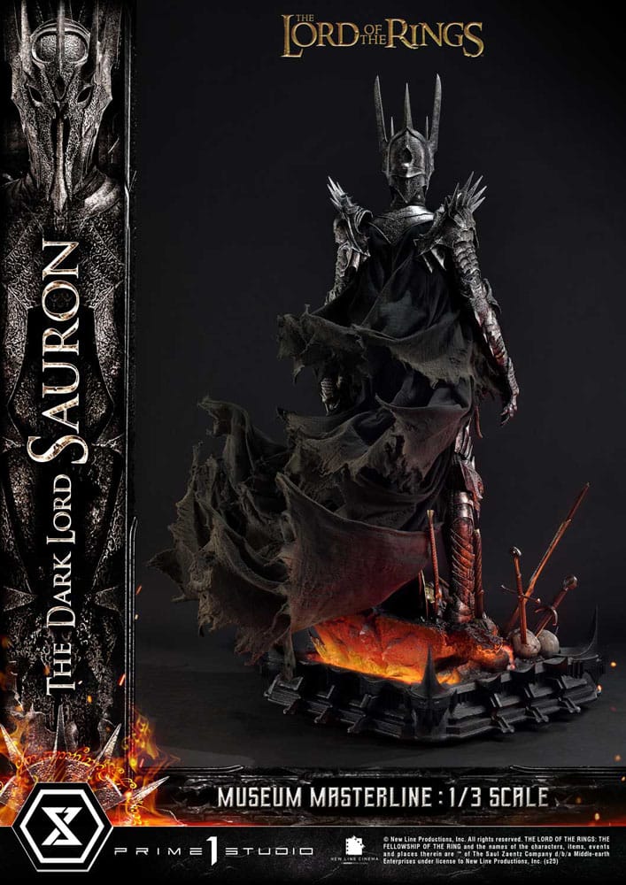 Herr der Ringe Museum Masterline Series Statue 1/3 The Dark Lord Sauron 117 cm