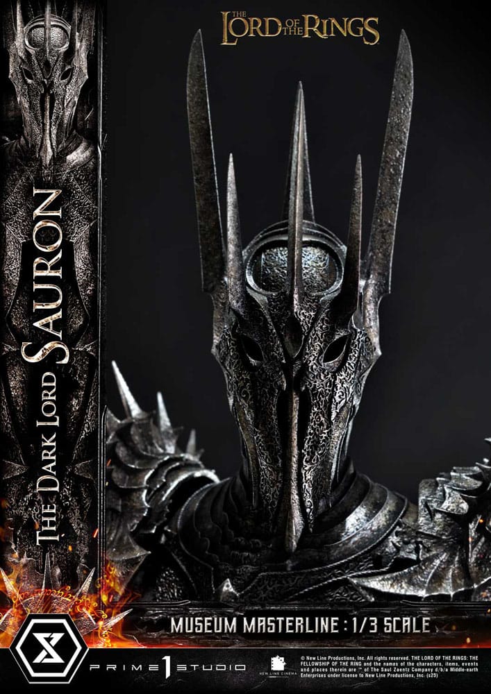 Herr der Ringe Museum Masterline Series Statue 1/3 The Dark Lord Sauron 117 cm