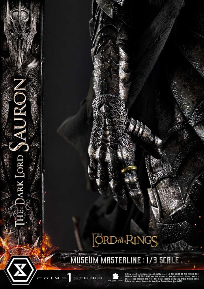 Herr der Ringe Museum Masterline Series Statue 1/3 The Dark Lord Sauron 117 cm