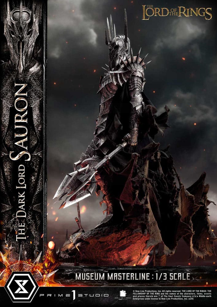 Herr der Ringe Museum Masterline Series Statue 1/3 The Dark Lord Sauron 117 cm