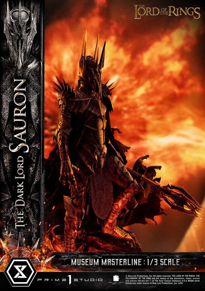 Herr der Ringe Museum Masterline Series Statue 1/3 The Dark Lord Sauron 117 cm