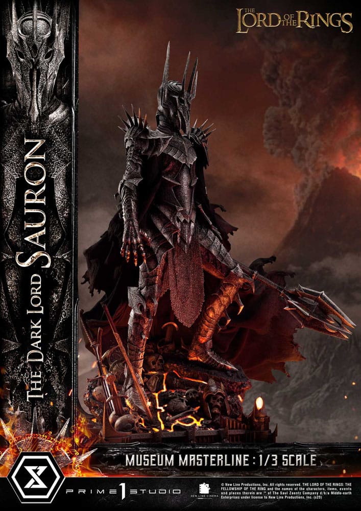Herr der Ringe Museum Masterline Series Statue 1/3 The Dark Lord Sauron 117 cm