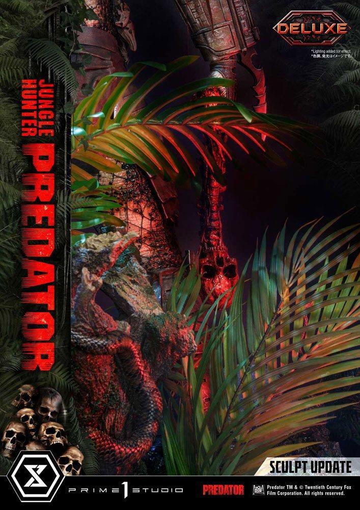 Predator Museum Masterline Statue 1/3 Jungle Hunter Predator Deluxe Bonus Version 90 cm