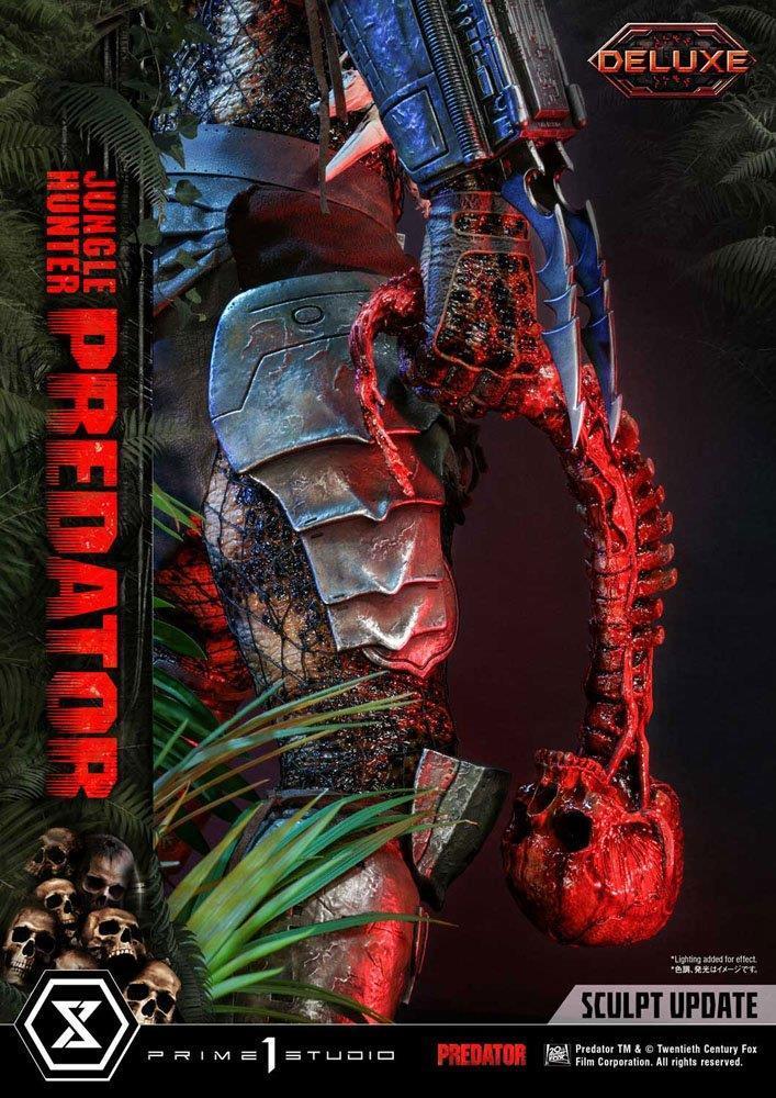 Predator Museum Masterline Statue 1/3 Jungle Hunter Predator Deluxe Bonus Version 90 cm