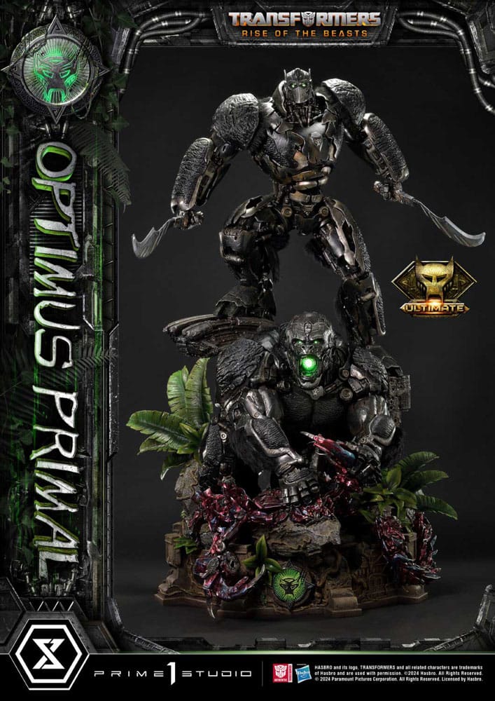 Transformers: Rise of the Beasts Museum Masterline Statue Optimus Primal Ultimate Version 72 cm 