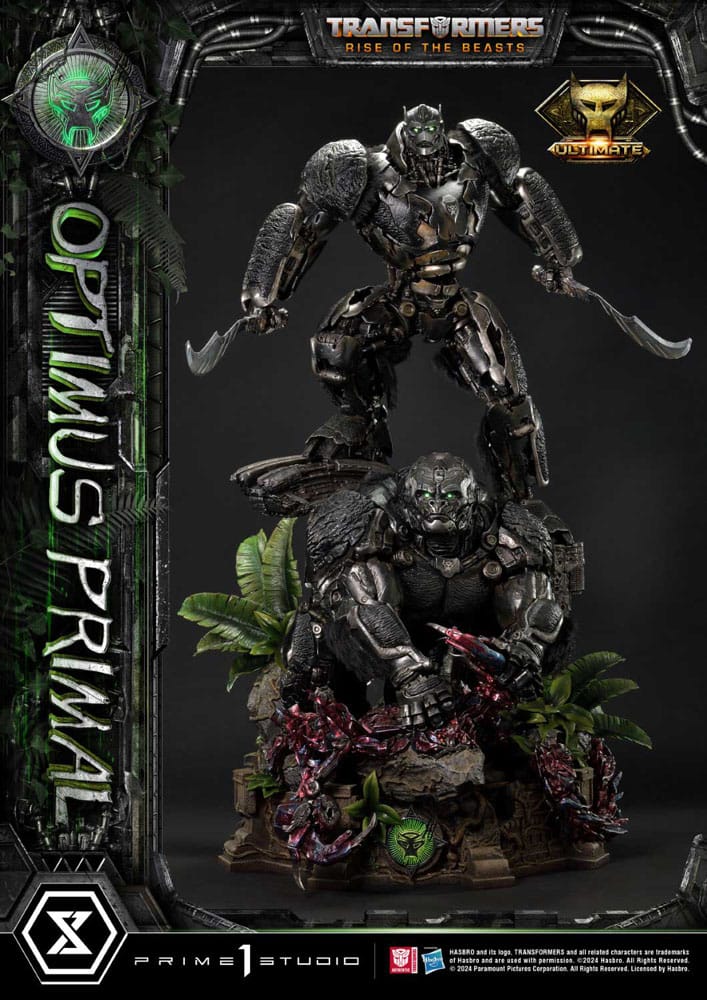 Transformers: Rise of the Beasts Museum Masterline Statue Optimus Primal Ultimate Version 72 cm 