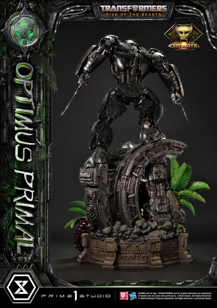 Transformers: Rise of the Beasts Museum Masterline Statue Optimus Primal Ultimate Version 72 cm 