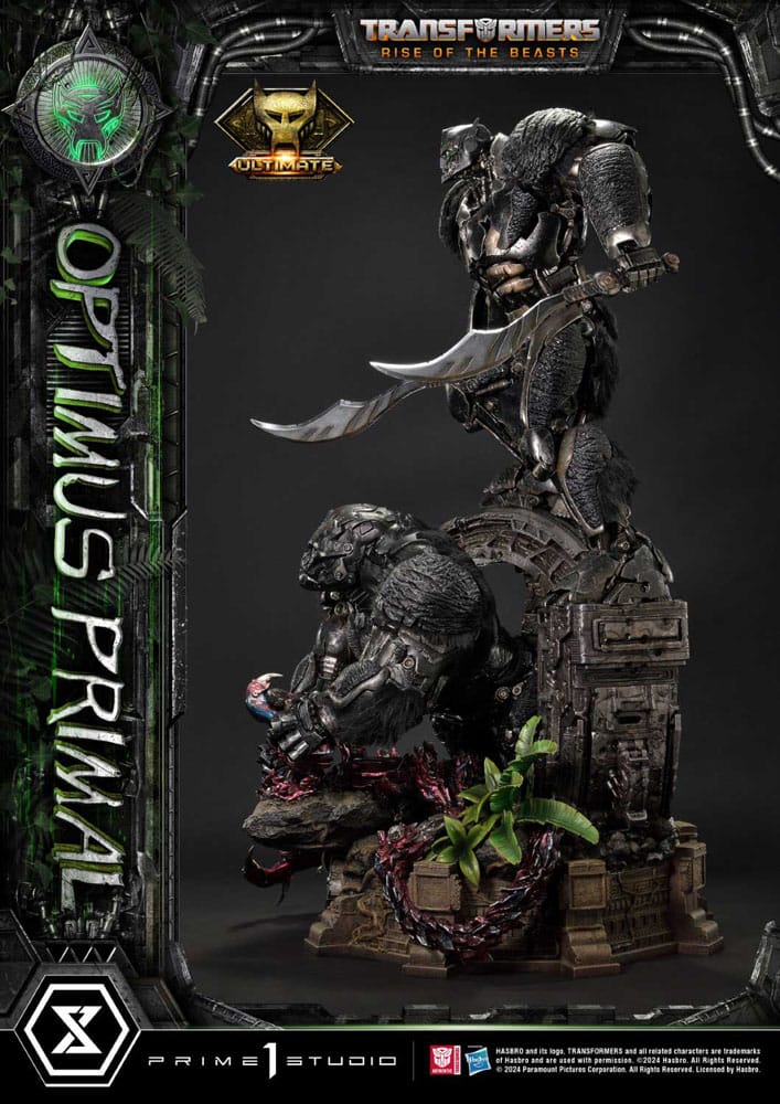 Transformers: Rise of the Beasts Museum Masterline Statue Optimus Primal Ultimate Version 72 cm 