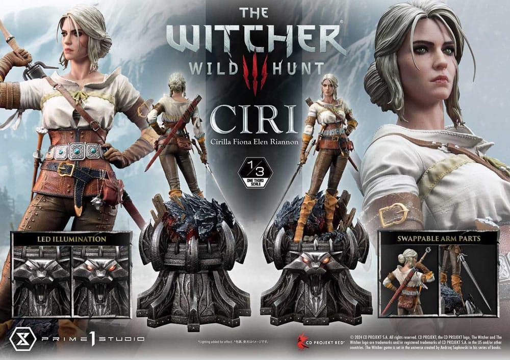 The Witcher 3: Wild Hunt Museum Masterline Statue 1/3 Wild Hunt Ciri Fiona Elen Riannon Bonus Version 81 cm   
