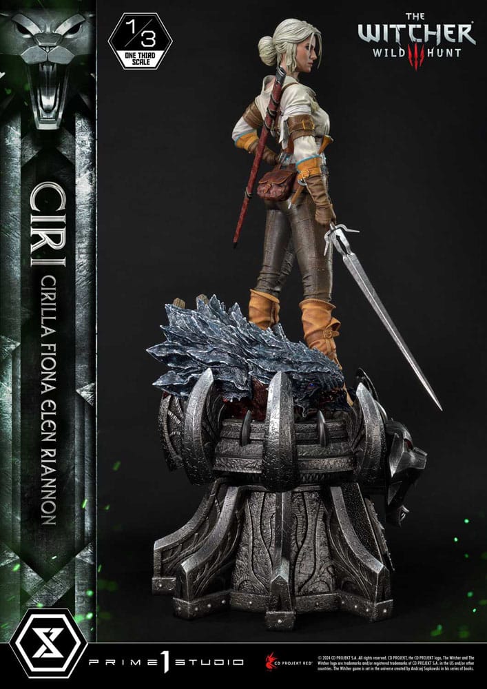 The Witcher 3: Wild Hunt Museum Masterline Statue 1/3 Wild Hunt Ciri Fiona Elen Riannon Bonus Version 81 cm   