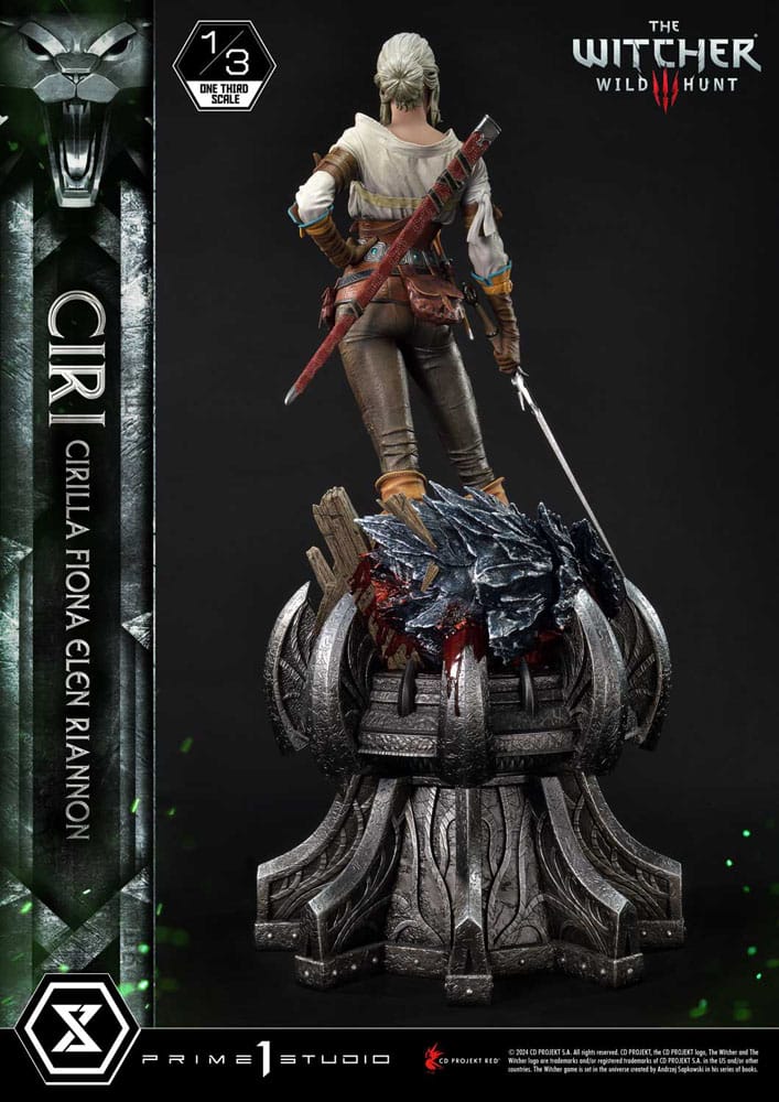 The Witcher 3: Wild Hunt Museum Masterline Statue 1/3 Wild Hunt Ciri Fiona Elen Riannon Bonus Version 81 cm   