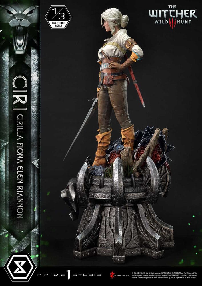 The Witcher 3: Wild Hunt Museum Masterline Statue 1/3 Wild Hunt Ciri Fiona Elen Riannon Bonus Version 81 cm   
