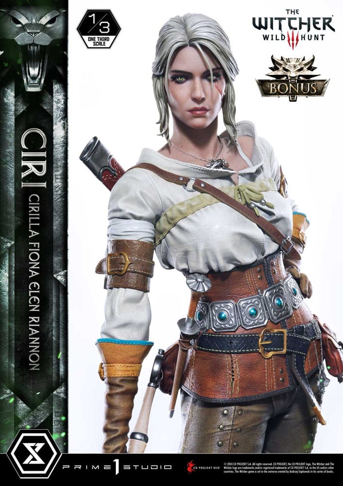 The Witcher 3: Wild Hunt Museum Masterline Statue 1/3 Wild Hunt Ciri Fiona Elen Riannon Bonus Version 81 cm   