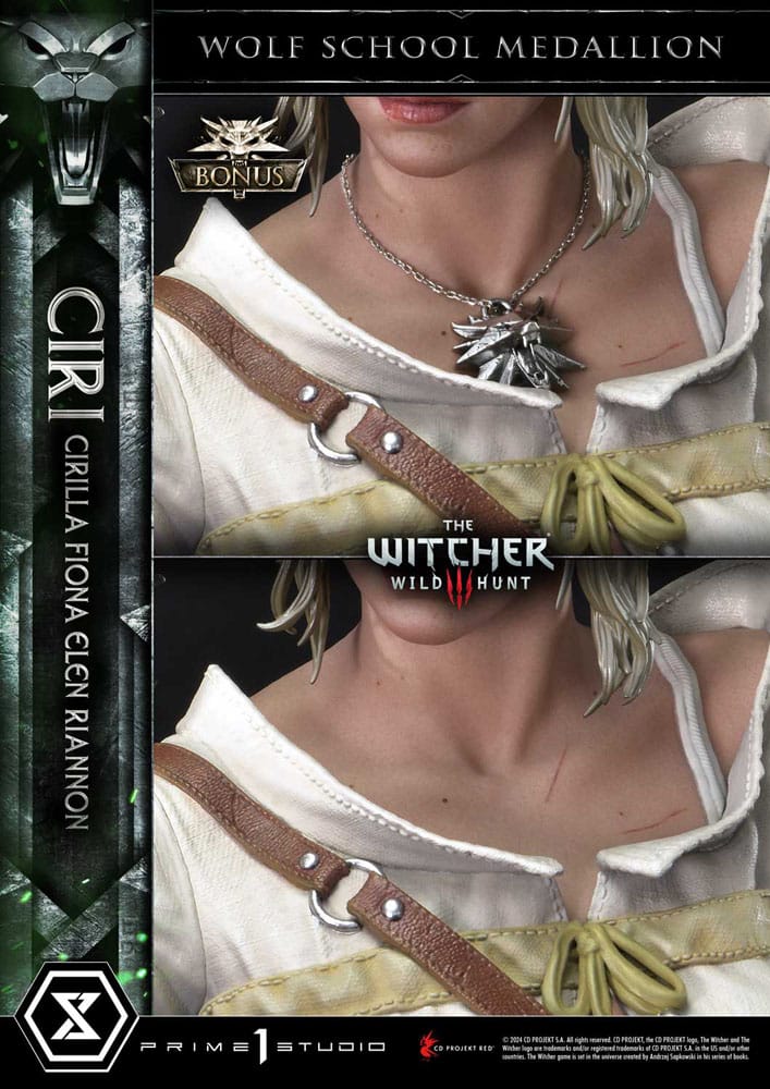 The Witcher 3: Wild Hunt Museum Masterline Statue 1/3 Wild Hunt Ciri Fiona Elen Riannon Bonus Version 81 cm   