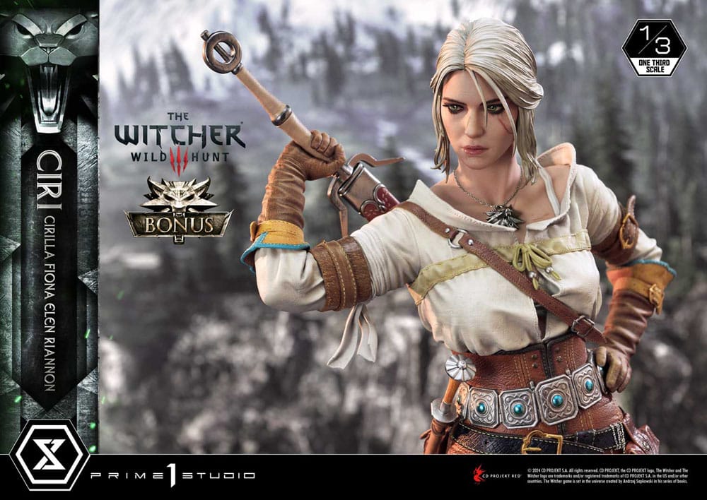 The Witcher 3: Wild Hunt Museum Masterline Statue 1/3 Wild Hunt Ciri Fiona Elen Riannon Bonus Version 81 cm   