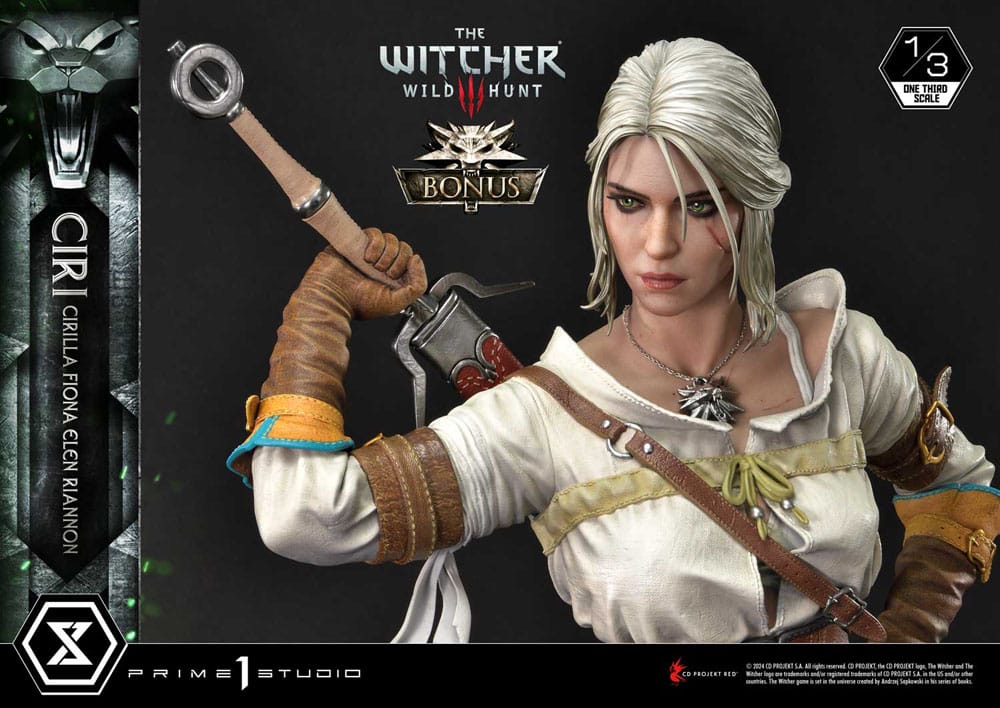 The Witcher 3: Wild Hunt Museum Masterline Statue 1/3 Wild Hunt Ciri Fiona Elen Riannon Bonus Version 81 cm   