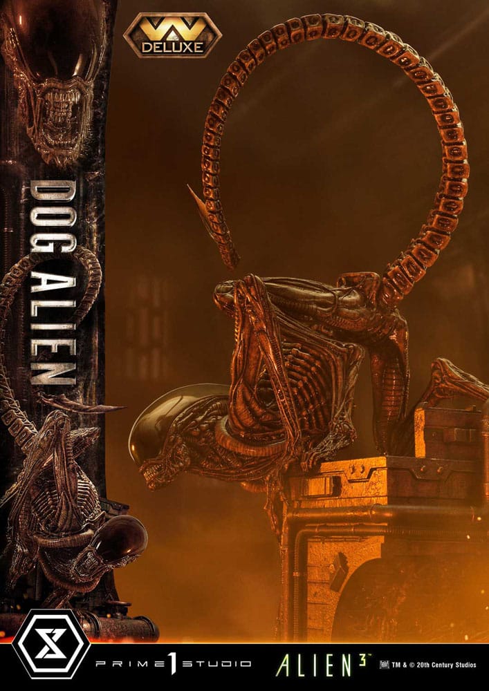 Alien 3 Museum Masterline Series Statue 1/3 Dog Alien XL Deluxe Bonus Version 114 cm 