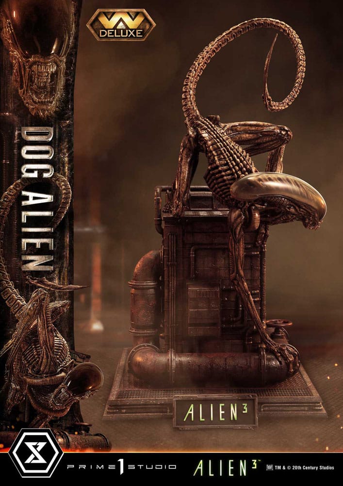 Alien 3 Museum Masterline Series Statue 1/3 Dog Alien XL Deluxe Bonus Version 114 cm 