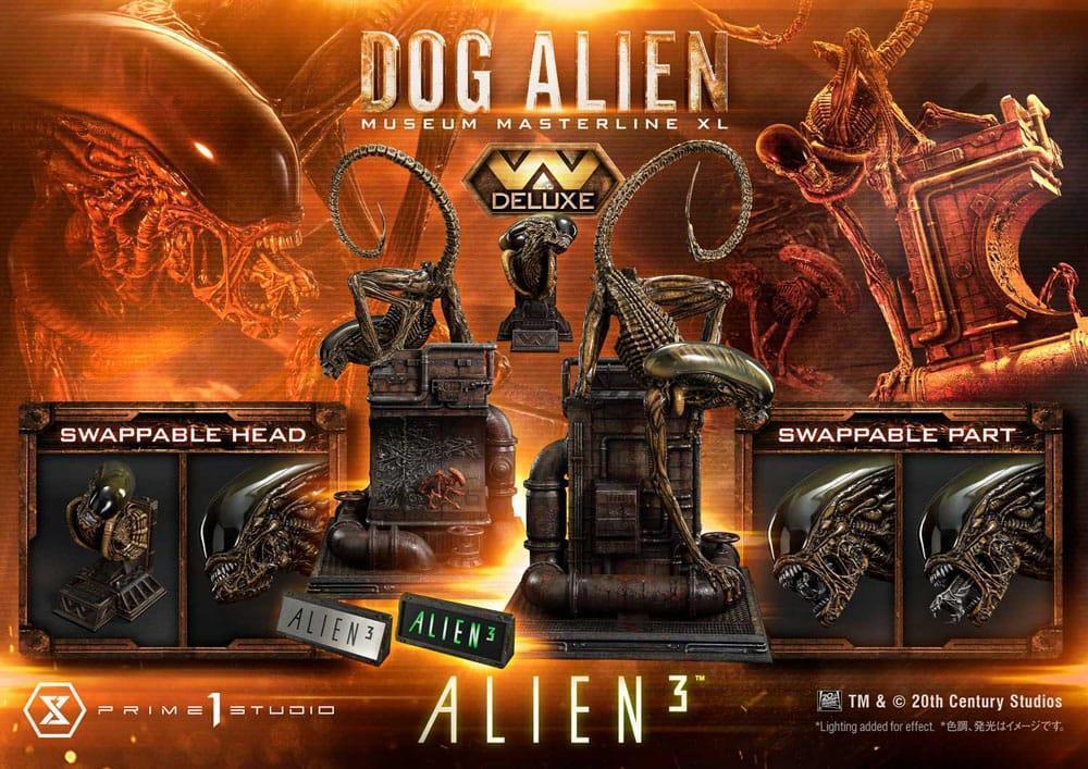Alien 3 Museum Masterline Series Statue 1/3 Dog Alien XL Deluxe Bonus Version 114 cm 