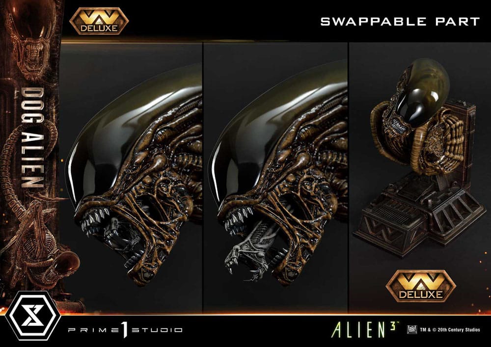 Alien 3 Museum Masterline Series Statue 1/3 Dog Alien XL Deluxe Bonus Version 114 cm 