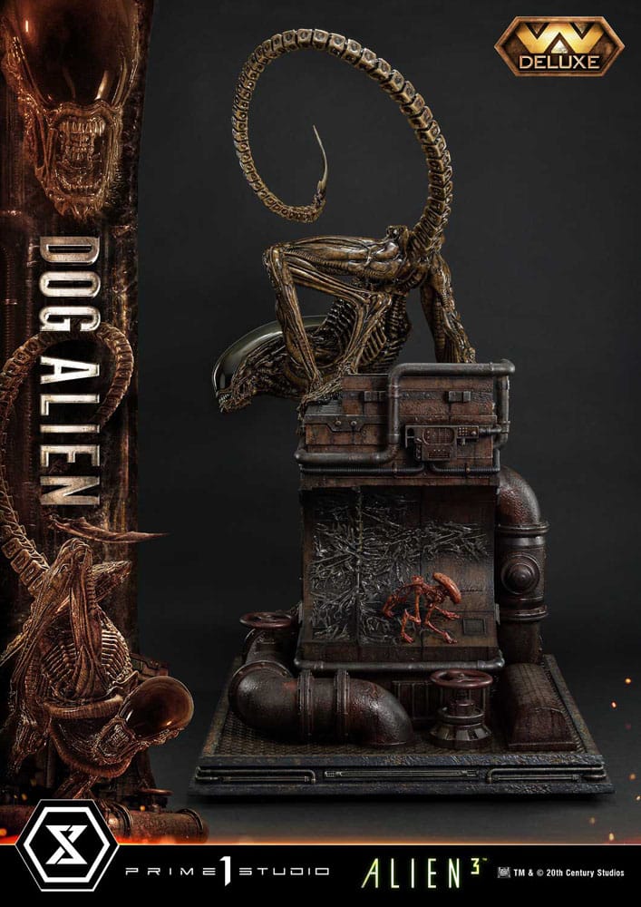 Alien 3 Museum Masterline Series Statue 1/3 Dog Alien XL Deluxe Bonus Version 114 cm 