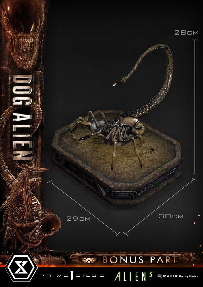 Alien 3 Museum Masterline Series Statue 1/3 Dog Alien XL Deluxe Bonus Version 114 cm 