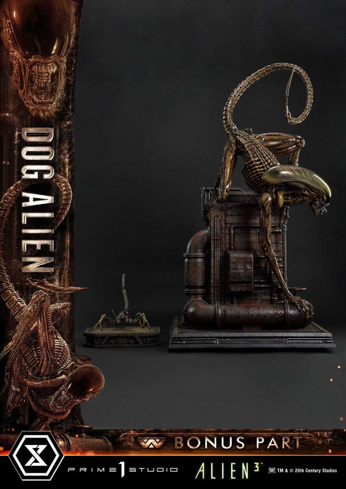Alien 3 Museum Masterline Series Statue 1/3 Dog Alien XL Deluxe Bonus Version 114 cm 