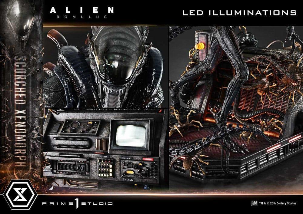 Alien: Romulus Museum Masterline XL Statue 1/3 Scorched Xenomorph 98 cm