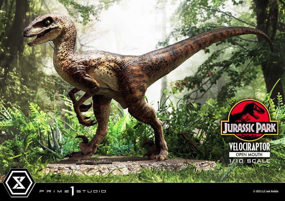Jurassic Park Prime Collectibles Statue 1/10 Velociraptor Open Mouth 19 cm