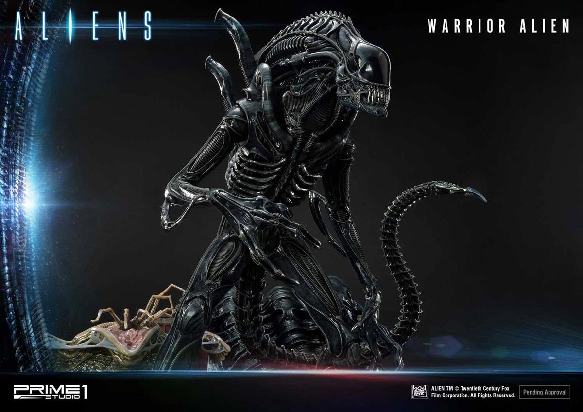 Aliens Premium Masterline Series Statue Warrior Alien Deluxe Bonus Version 67 cm