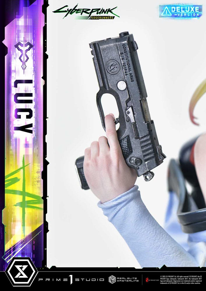 Cyberpunk: Edgerunners Real Elite Masterline Series Statue 1/4 Deluxe Bonus Version 50 cm 