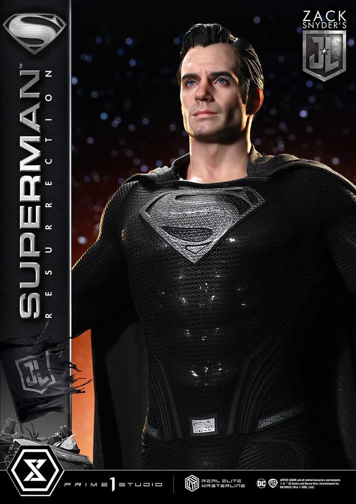 Zack Snyder's Justice League Real Elite Masterline Series Statue 1/3 Superman Resurrection Deluxe Ver. 95 cm               