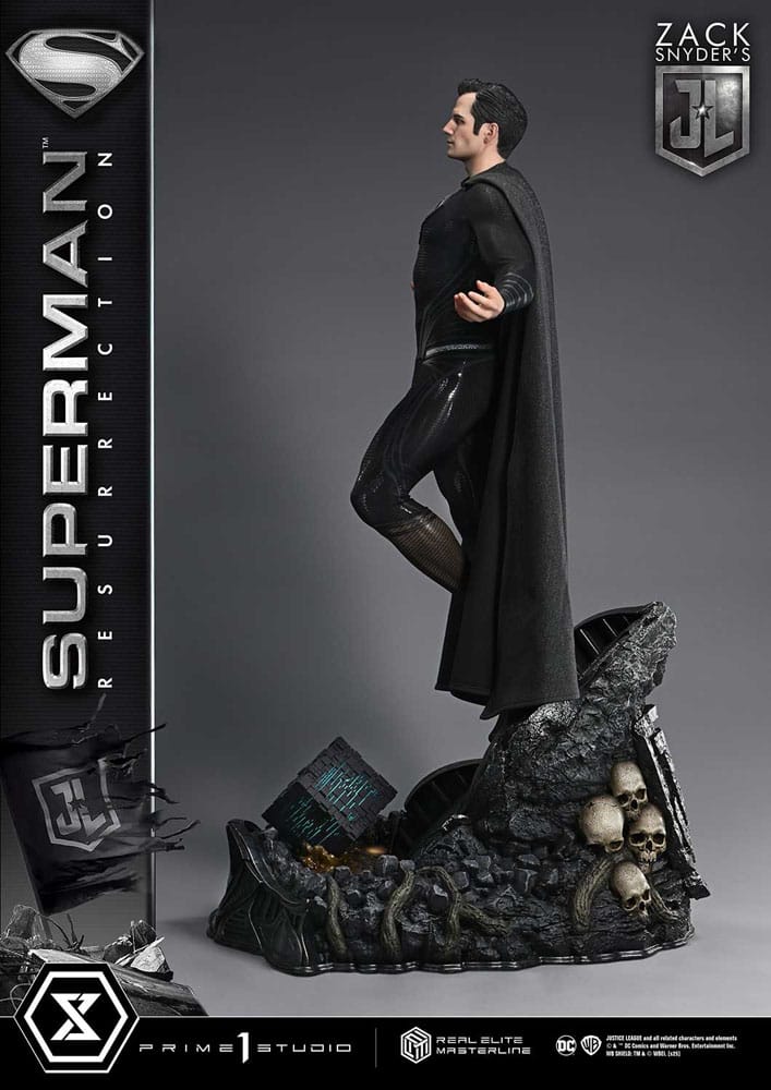 Zack Snyder's Justice League Real Elite Masterline Series Statue 1/3 Superman Resurrection Deluxe Ver. 95 cm               