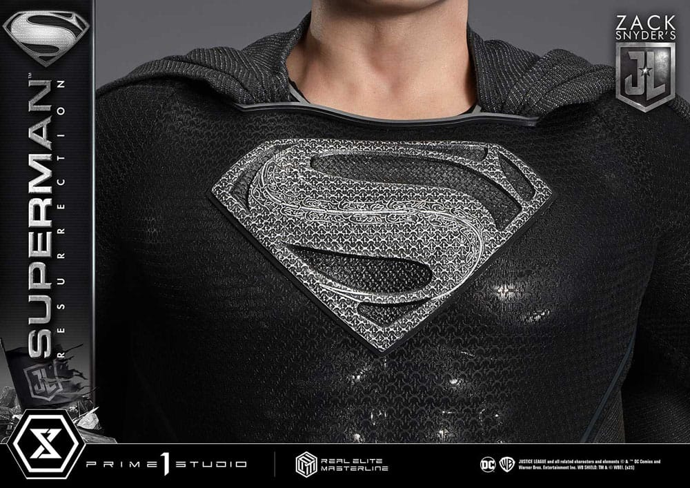 Zack Snyder's Justice League Real Elite Masterline Series Statue 1/3 Superman Resurrection Deluxe Ver. 95 cm               