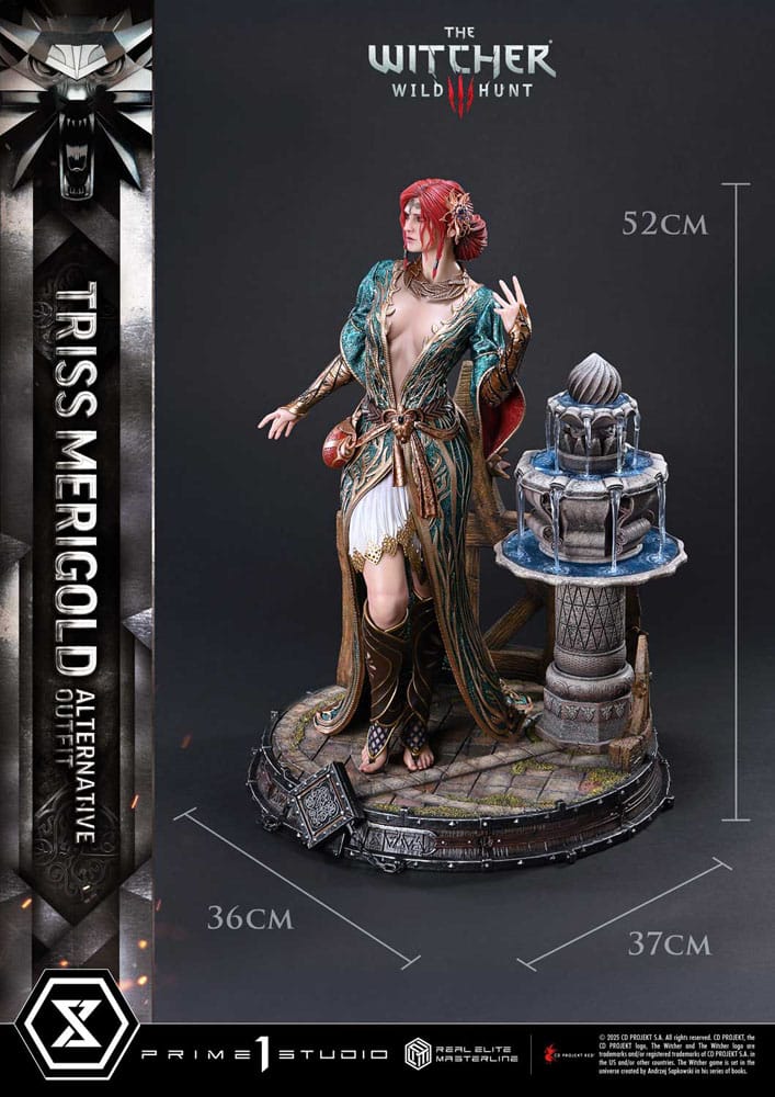 The Witcher 3: Wild Hunt Real Elite Masterline Series Statue 1/4 Triss Merigold 52 cm  