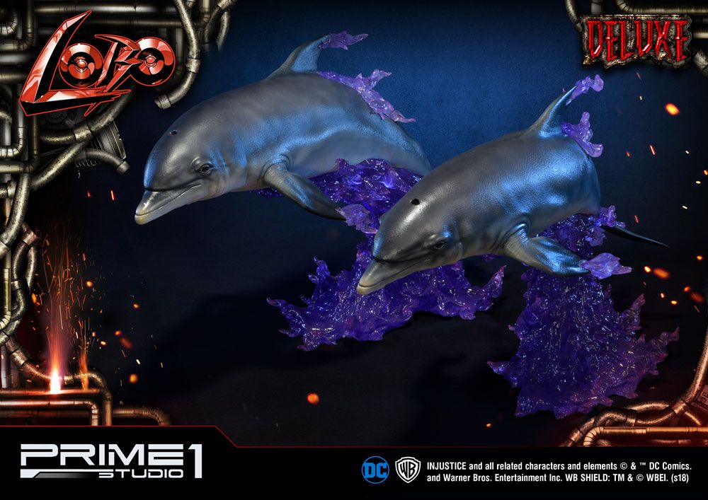 Injustice Gods Among Us Statue 1/3 Lobo Deluxe Version 98 cm