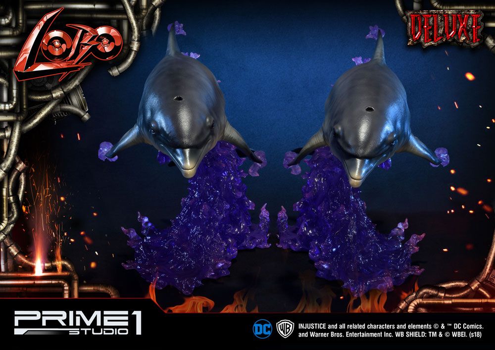 Injustice Gods Among Us Statue 1/3 Lobo Deluxe Version 98 cm