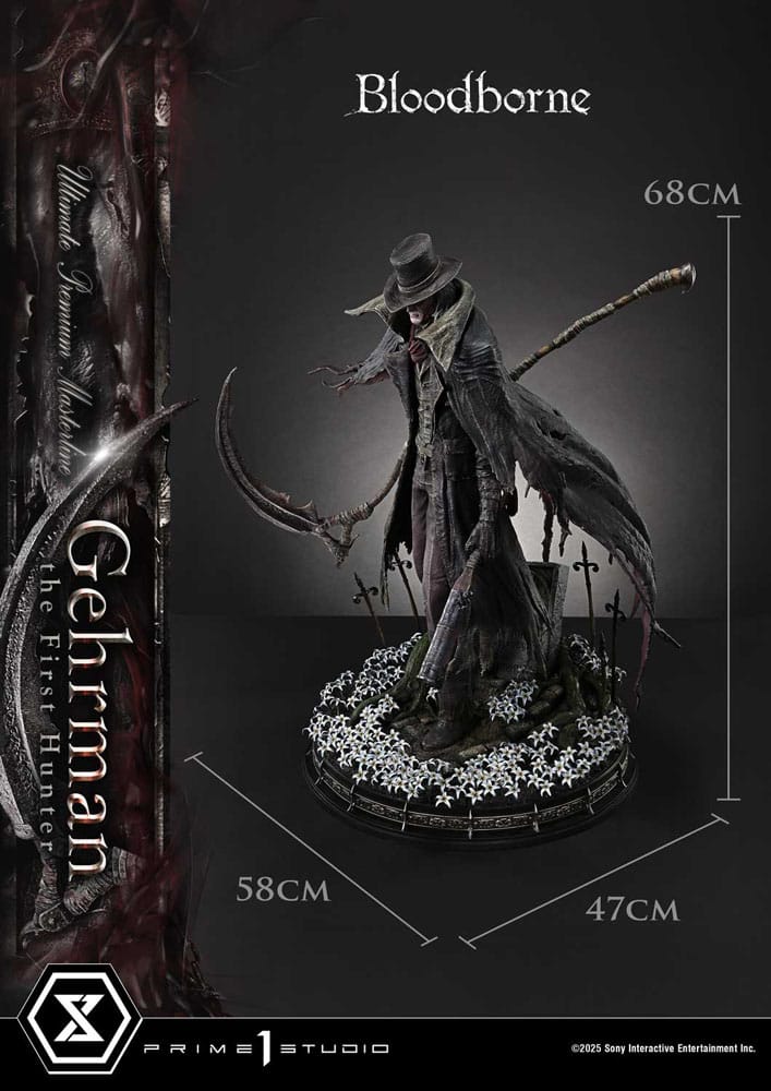 Bloodborne Ultimate Premium Masterline Series Statue 1/4 Gehrman 68 cm            