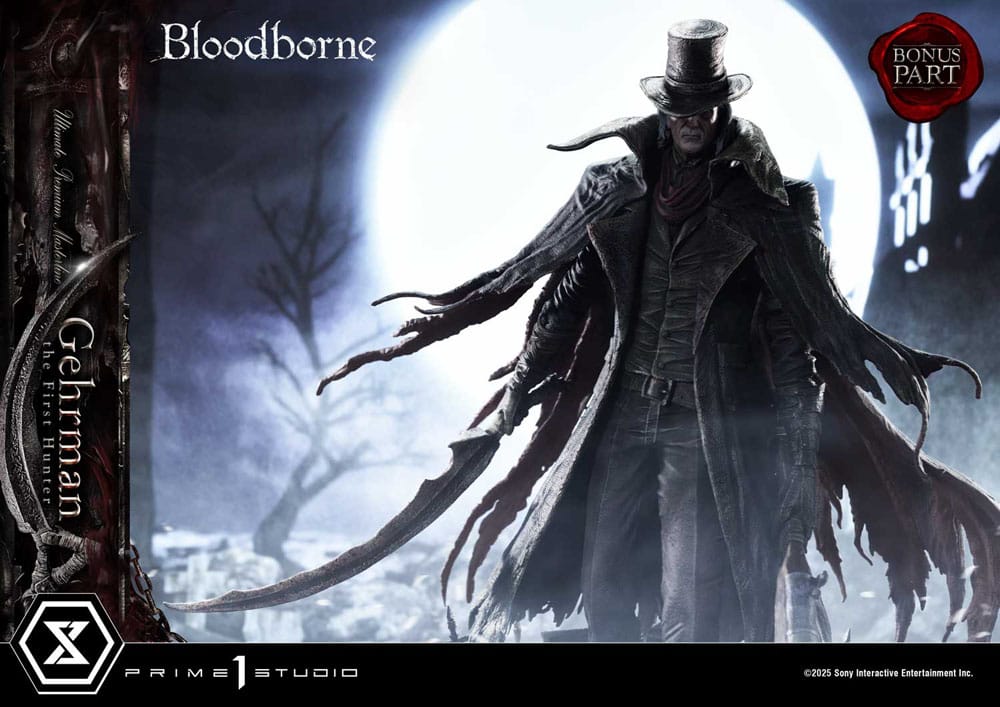 Bloodborne Ultimate Premium Masterline Series Statue 1/4 Gehrman Bonus Version 68 cm            