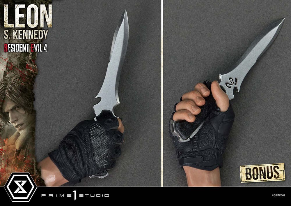 Resident Evil 4 Ultimate Premium Masterline Series Statue 1/4 Leon S. Kennedy Bonus Ver. 64 cm           