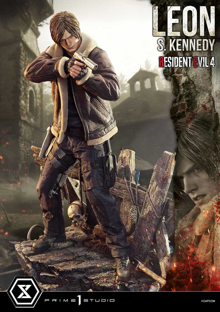 Resident Evil 4 Ultimate Premium Masterline Series Statue 1/4 Leon S. Kennedy Bonus Ver. 64 cm           