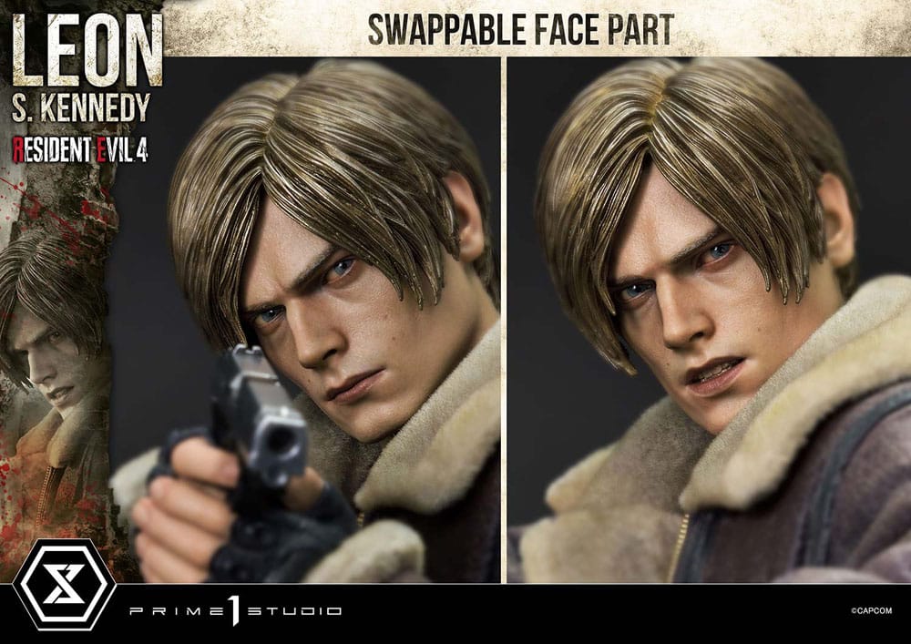 Resident Evil 4 Ultimate Premium Masterline Series Statue 1/4 Leon S. Kennedy Bonus Ver. 64 cm           
