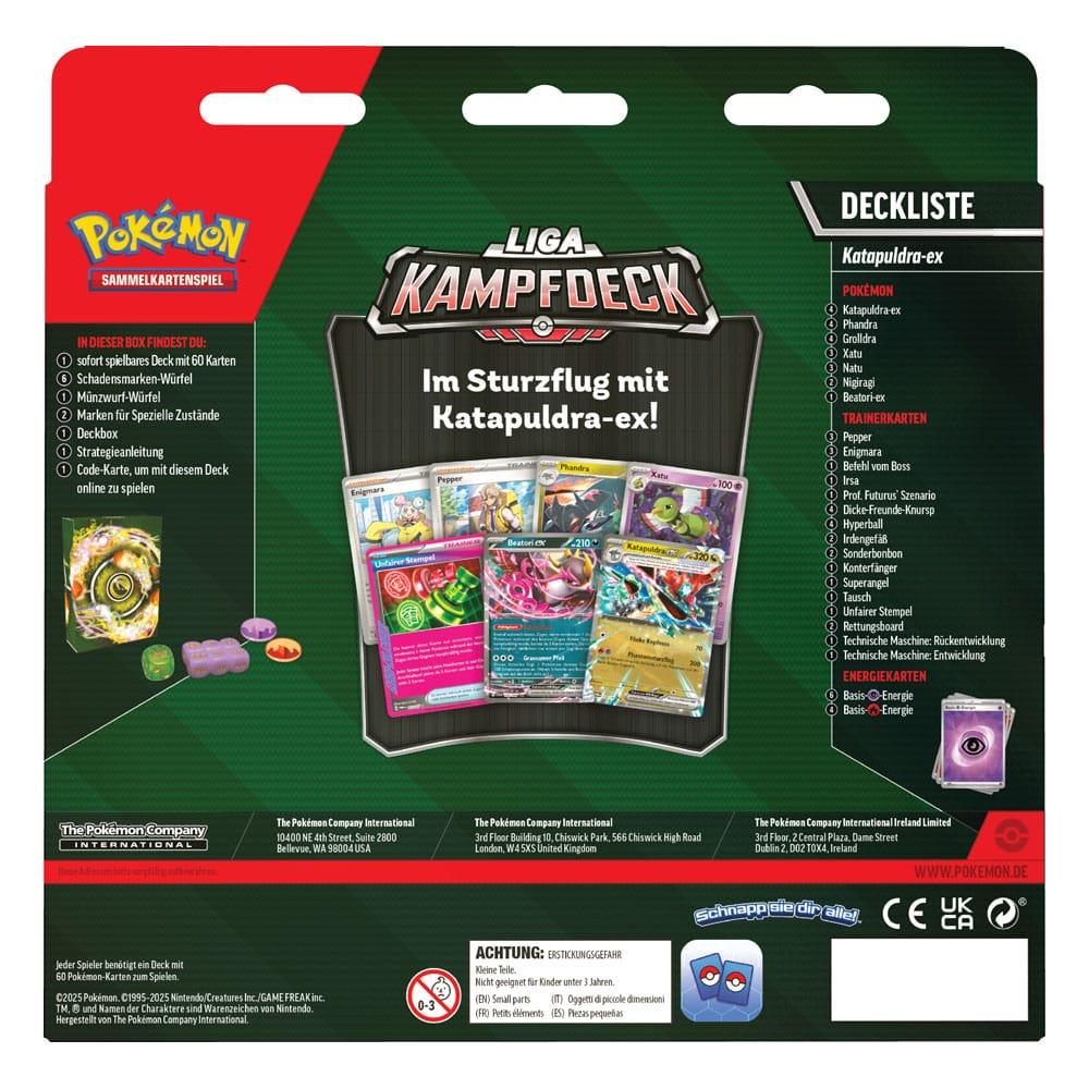 Pokémon TCG Liga-Kampfdeck Katapuldra EX (DE)