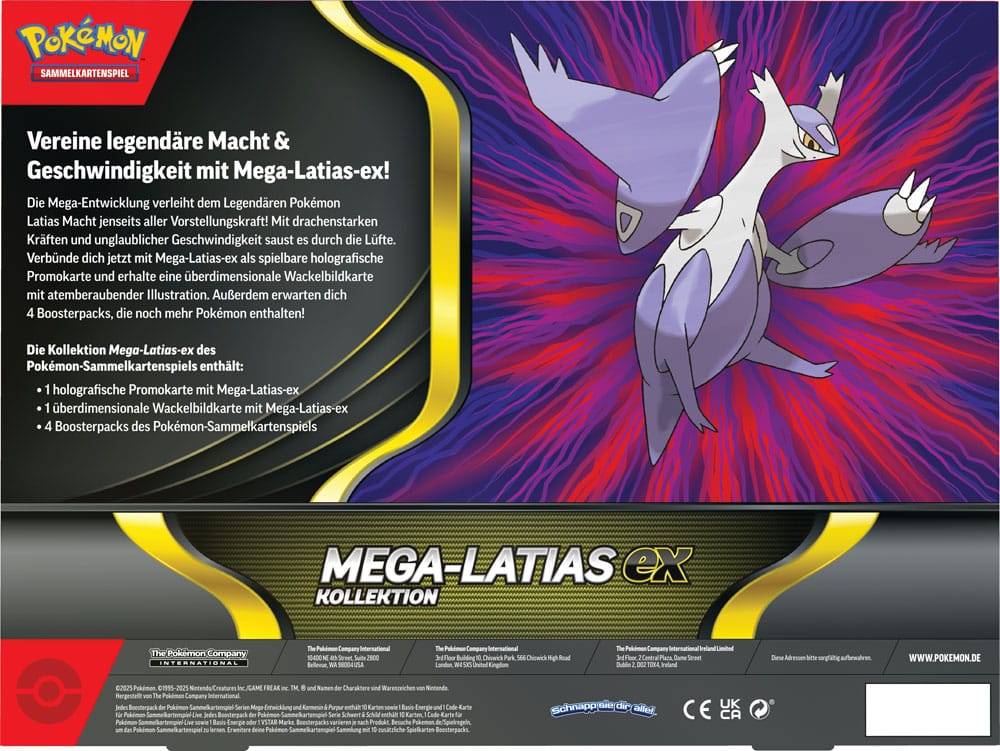 Pokémon Trading Card Game Collection Mega-Latias EX (GER)