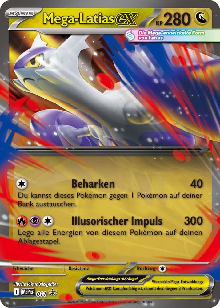 Pokémon Trading Card Game Collection Mega-Latias EX (GER)