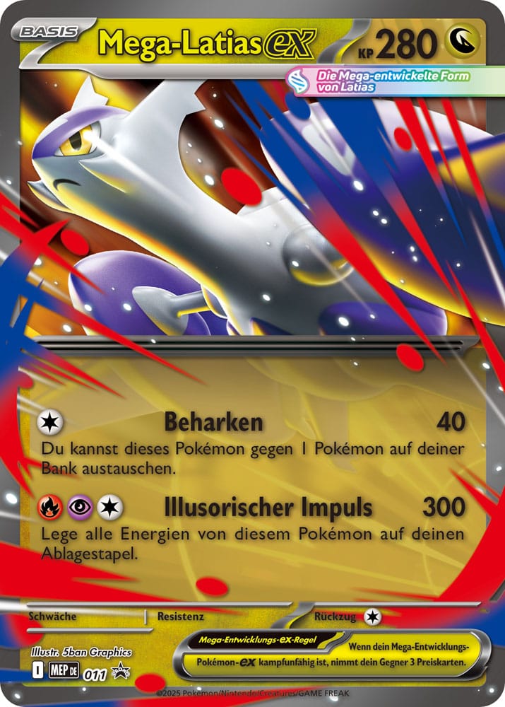 Pokémon Trading Card Game Collection Mega-Latias EX (GER)