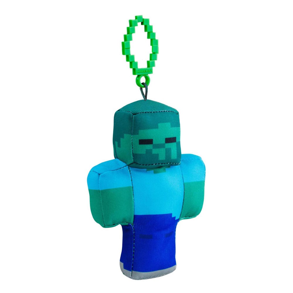 Minecraft Plüsch-Anhänger 13 cm Zombie