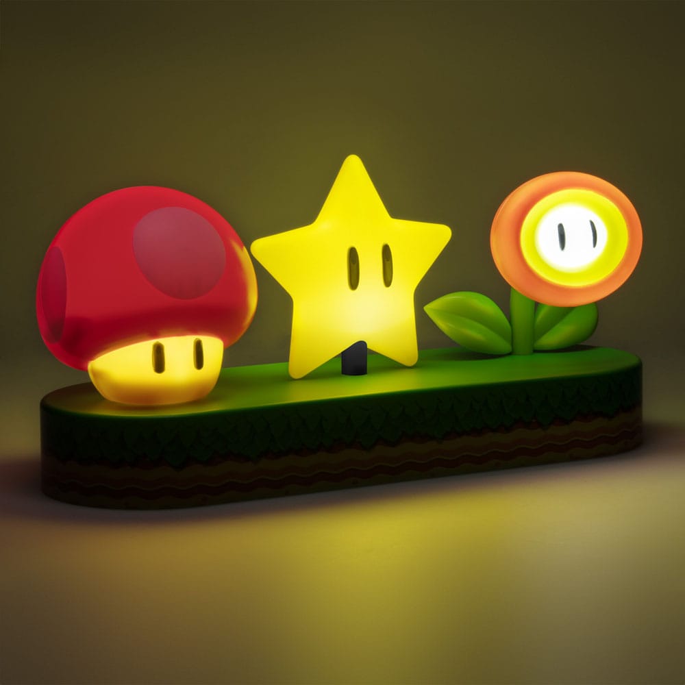 Super Mario Leuchte Icons 30 cm